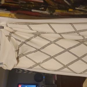 Two piece cape and bell bottom pants